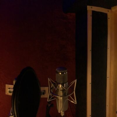 London Bridge Studios vocal booth panorama.
